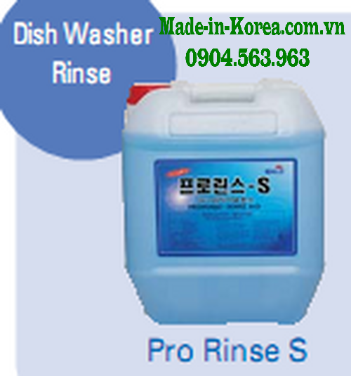Dung dịch tráng và làm khô bát đĩa chuyên dụng dành cho máy rửa bát đĩa Pro Rinse S